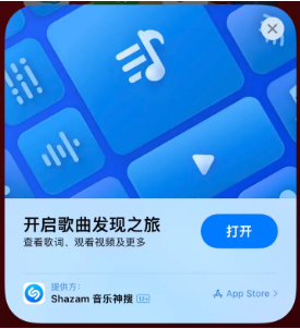 梨树苹果14维修站分享iPhone14音乐识别功能使用方法 